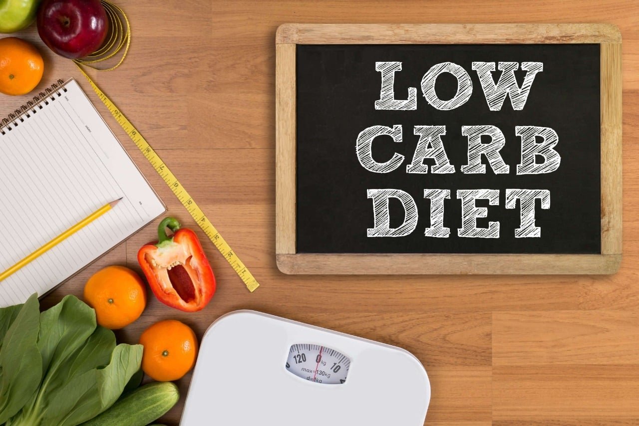 this image is showing the low carb diet